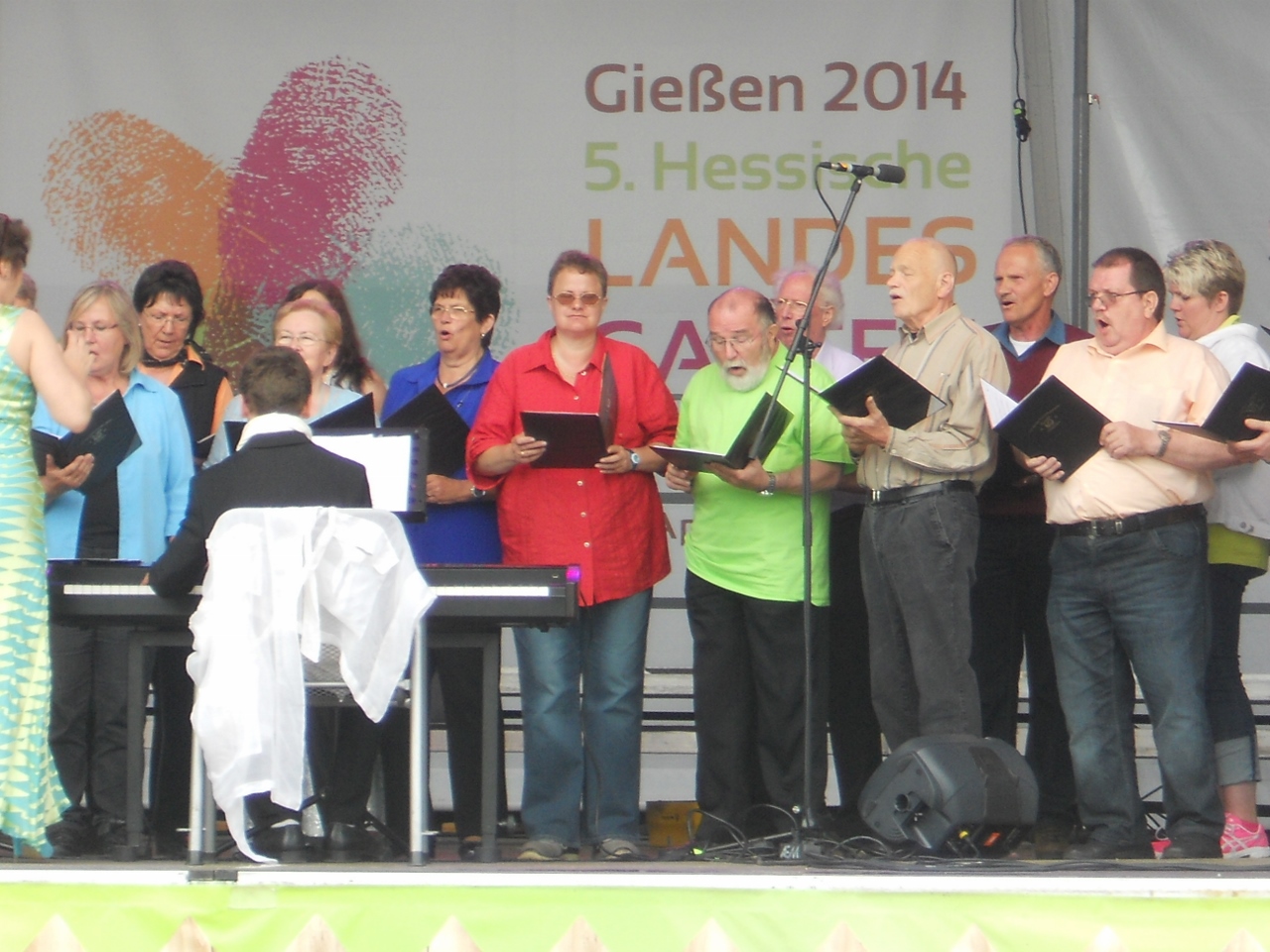 29.06.2014: Singen auf der Landesgartenschau
